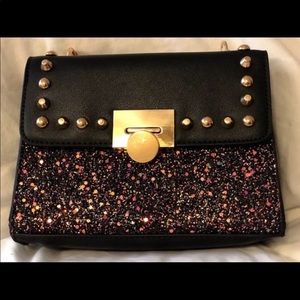 Studd Glitter CrossBody Bag